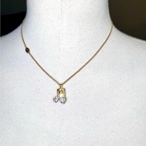 Juicy Couture musical note necklace